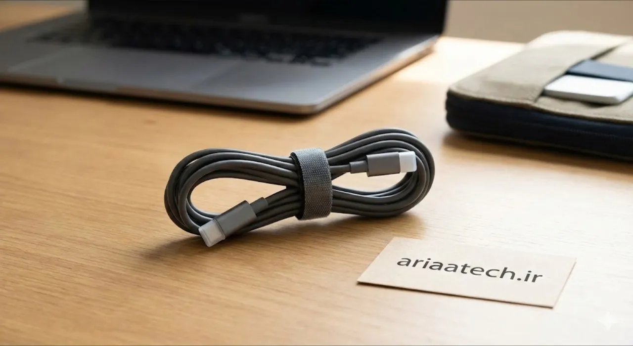 محافظت از محل اتصال سر کابل تایپ سی برای جلوگیری از پارگی